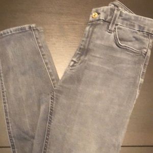 7 for all mankind the high waist skinny ankle jean